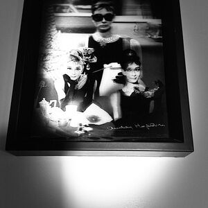 3D Audrey Hepburn picture